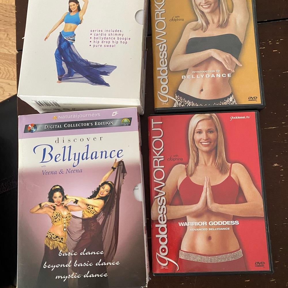 Belly dancing dvd sets